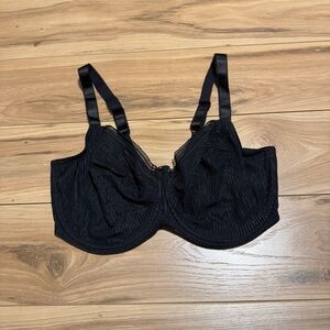 Fantasie Womens 38I Black Underwire Bra Full Support FL3091 Lingerie Undergarmen